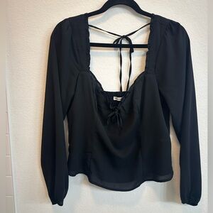 Black abercrombie top